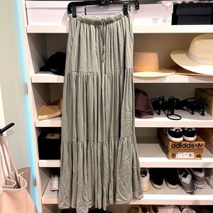 Mary lawless Lee X Splendid Solid Maxi Skirt